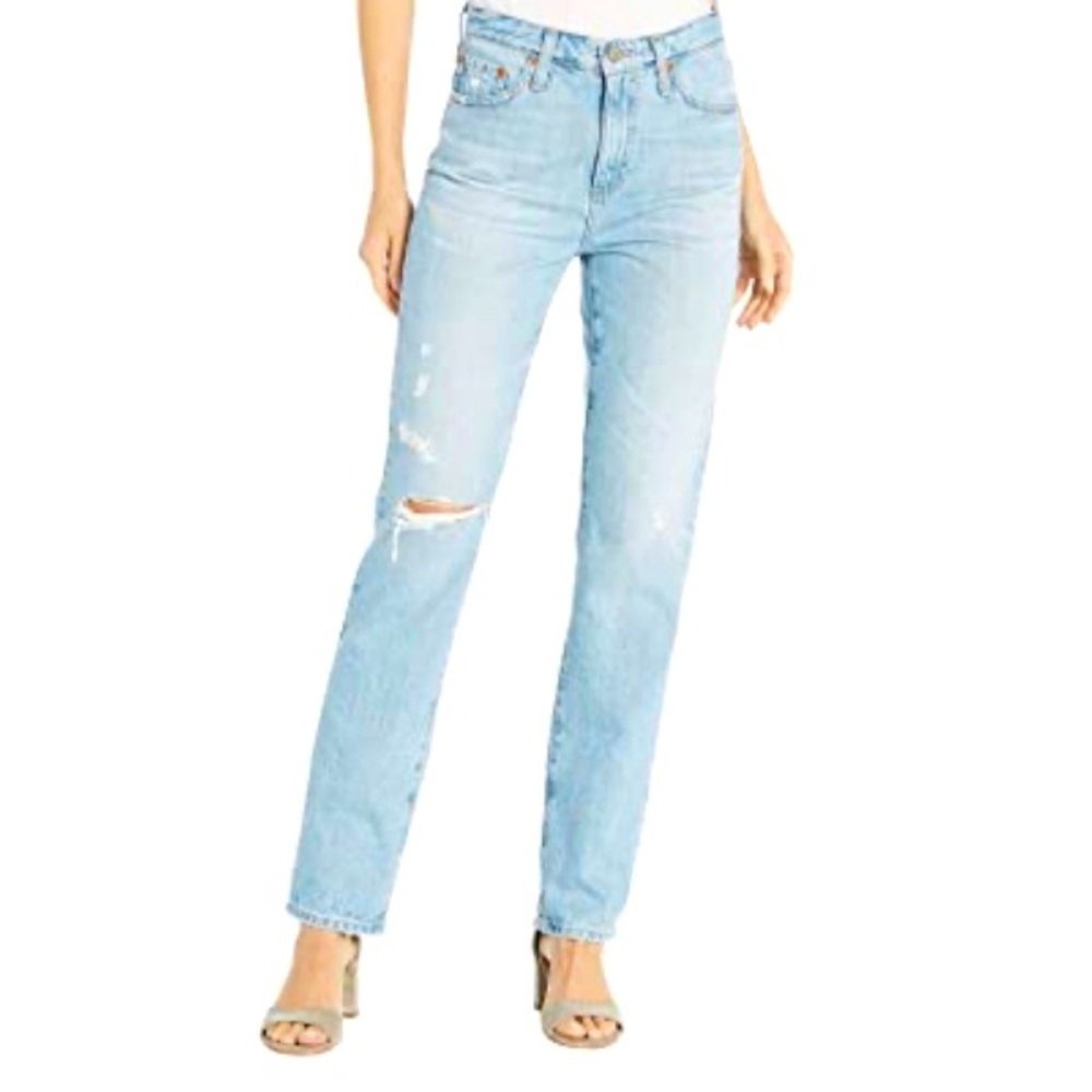 ag adriano goldschmied high waist jeans worn once